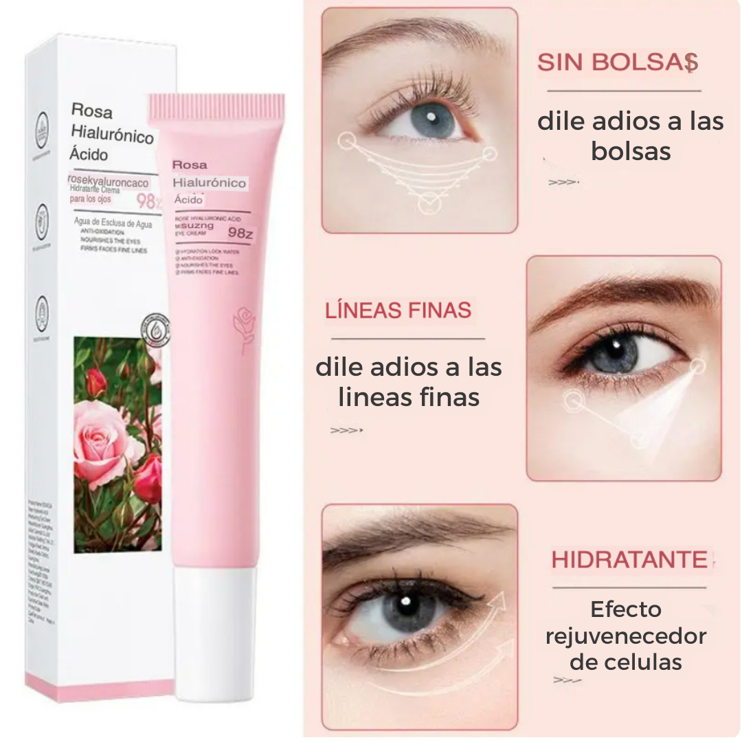 Crema Antiojeras Con Ácido Hialurónico