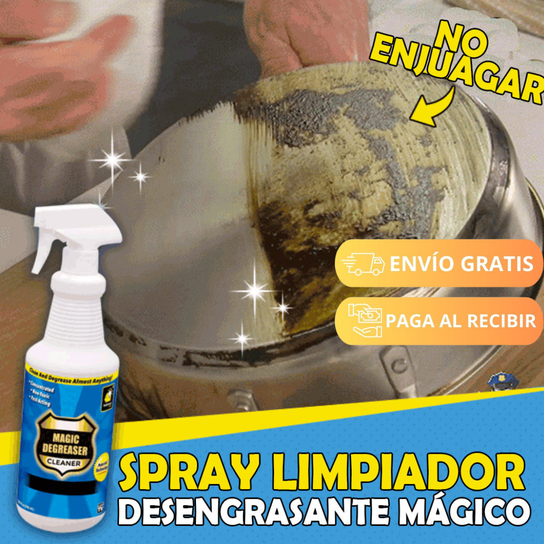 MagicDegreaser Cleaner™ - SPRAY LIMPIADOR DESENGRASANTE MÁGICO