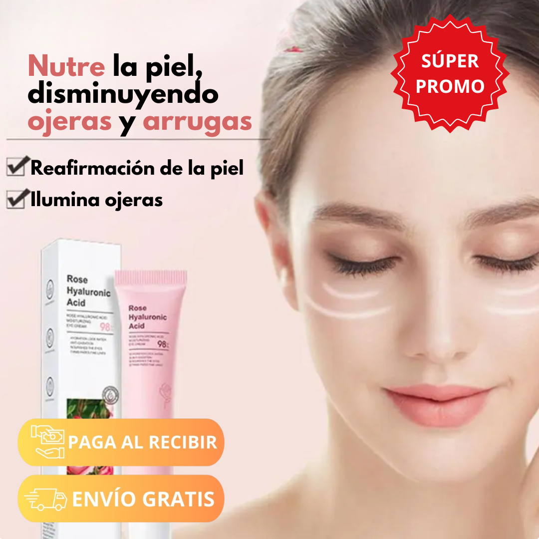 Crema Antiojeras Con Ácido Hialurónico